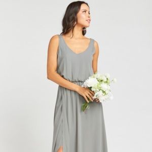 Show Me Your Mumu Kendall Maxi, Soft Charcoal